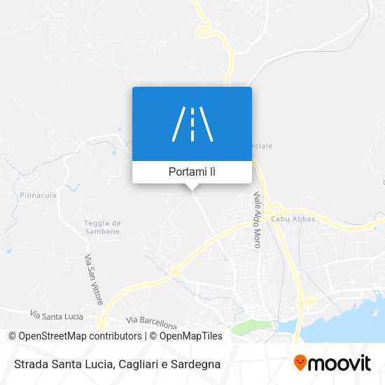 Mappa Strada Santa Lucia