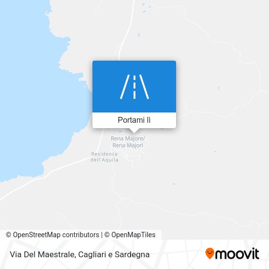 Mappa Via Del Maestrale