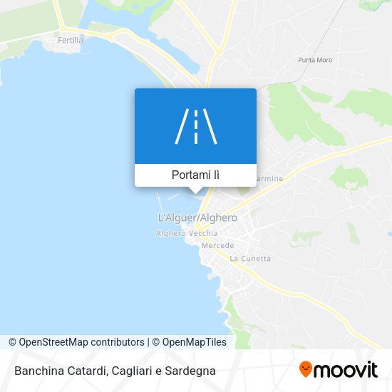 Mappa Banchina Catardi