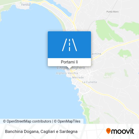 Mappa Banchina Dogana