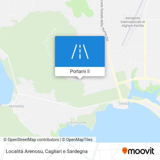 Mappa Località Arenosu