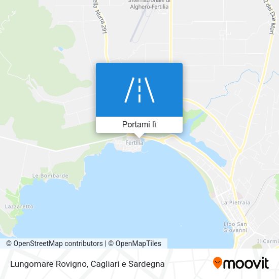 Mappa Lungomare Rovigno