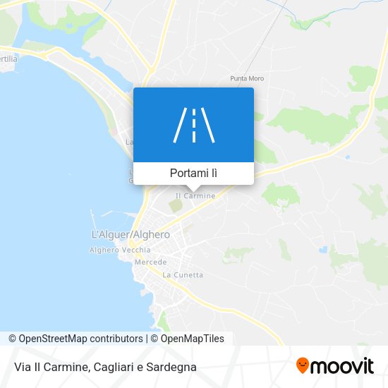 Mappa Via Il Carmine