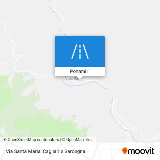 Mappa Via Santa Maria