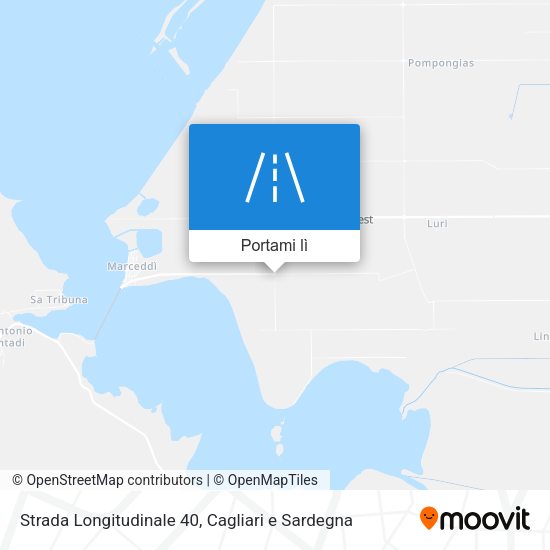 Mappa Strada Longitudinale 40