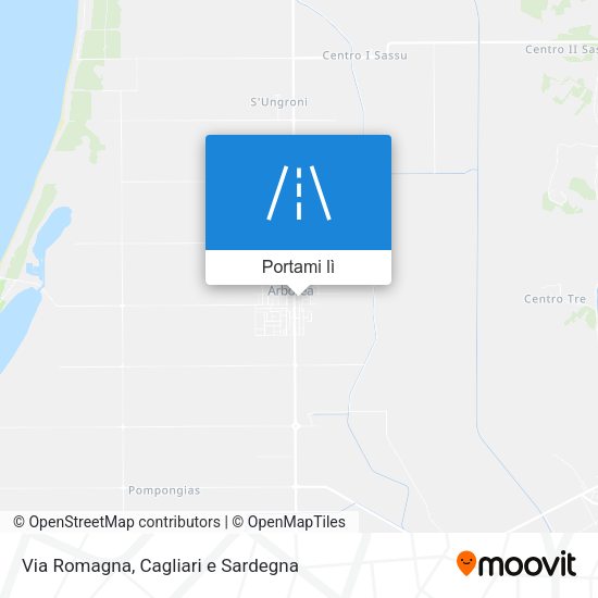 Mappa Via Romagna