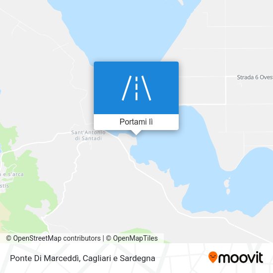 Mappa Ponte Di Marceddì