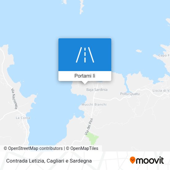 Mappa Contrada Letizia