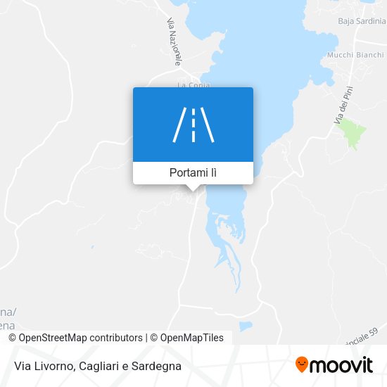 Mappa Via Livorno