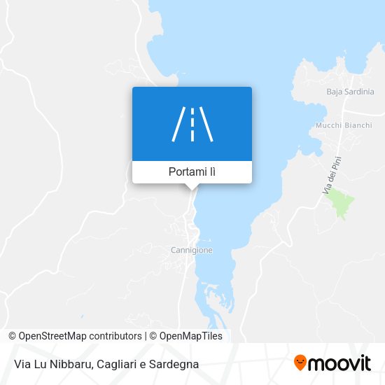 Mappa Via Lu Nibbaru