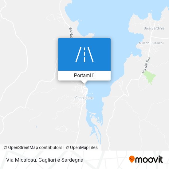 Mappa Via Micalosu