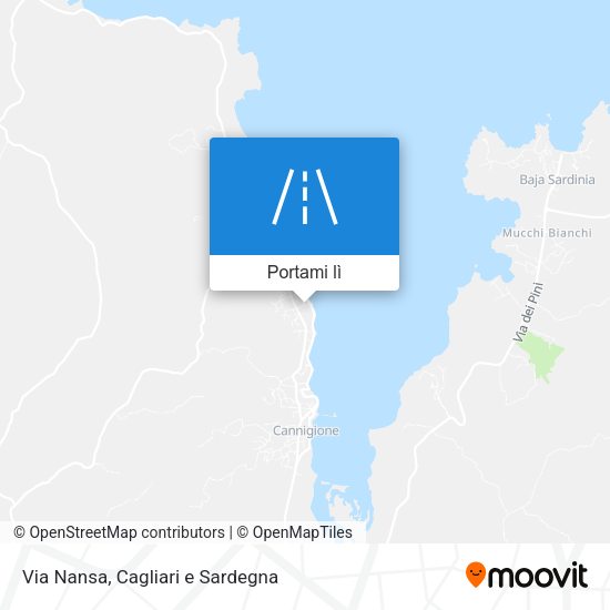 Mappa Via Nansa