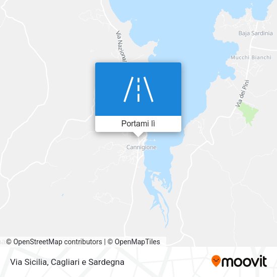 Mappa Via Sicilia