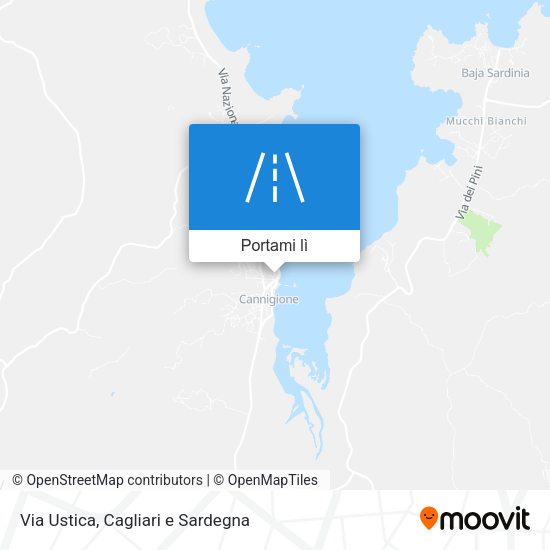 Mappa Via Ustica