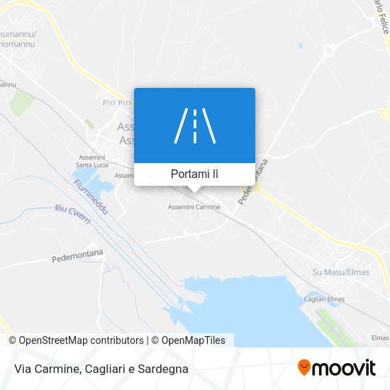 Mappa Via Carmine