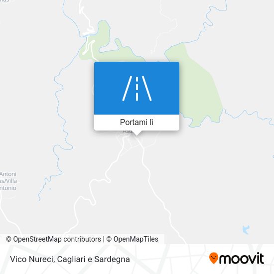 Mappa Vico Nureci