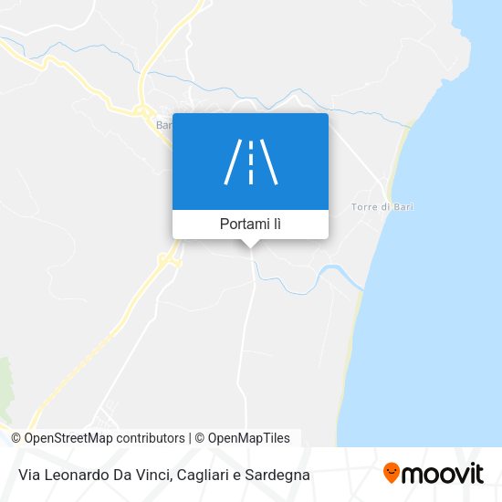Mappa Via Leonardo Da Vinci