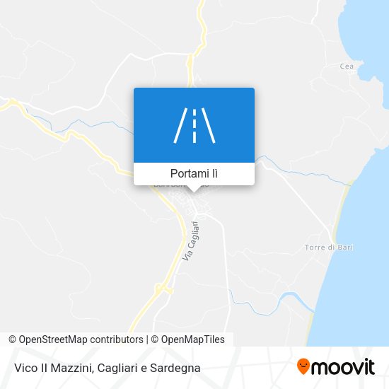 Mappa Vico II Mazzini