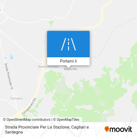 Mappa Strada Provinciale Per La Stazione