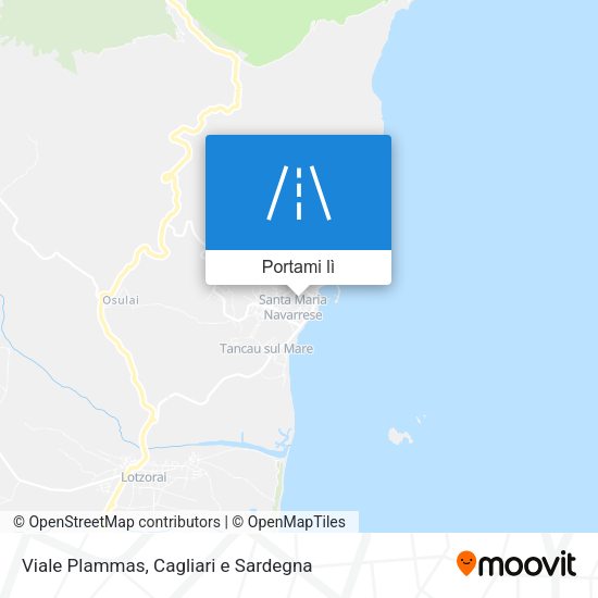 Mappa Viale Plammas