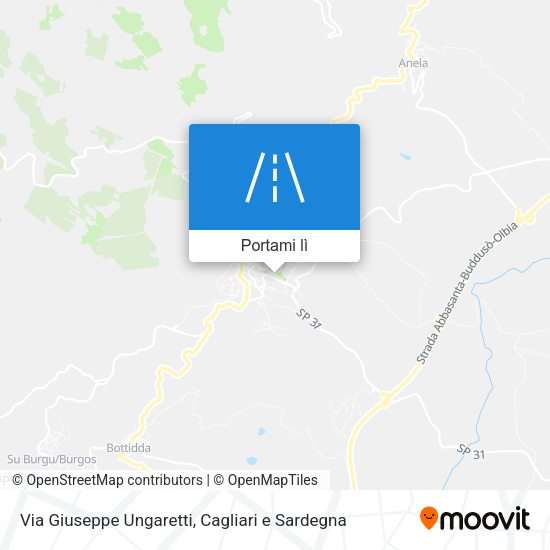 Mappa Via Giuseppe Ungaretti