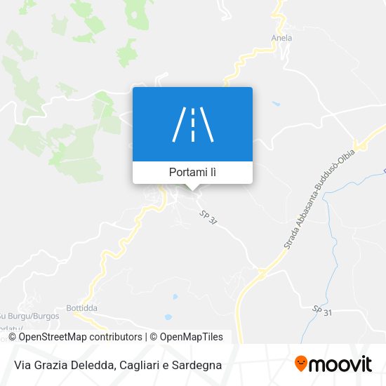 Mappa Via Grazia Deledda