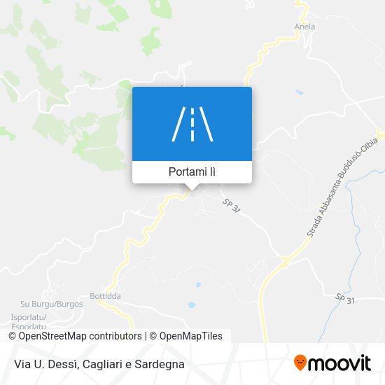 Mappa Via U. Dessì