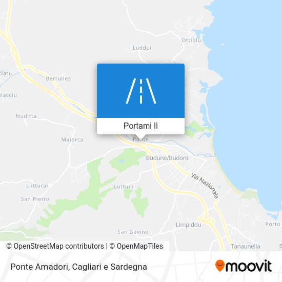 Mappa Ponte Amadori