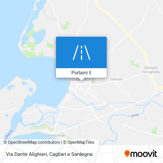 Mappa Via Dante Alighieri