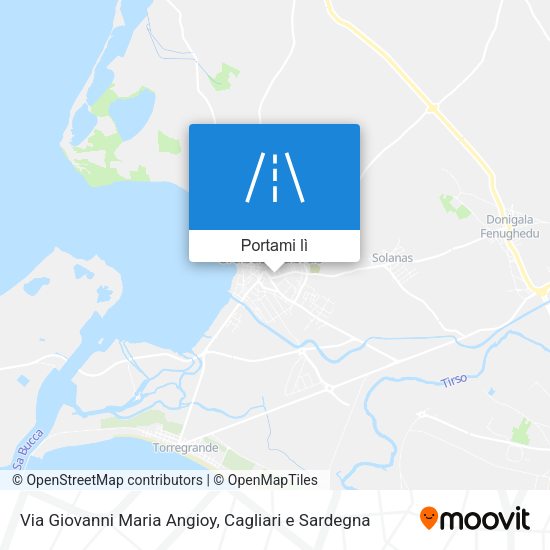 Mappa Via Giovanni Maria Angioy