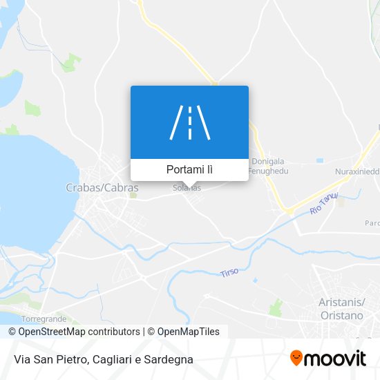 Mappa Via San Pietro
