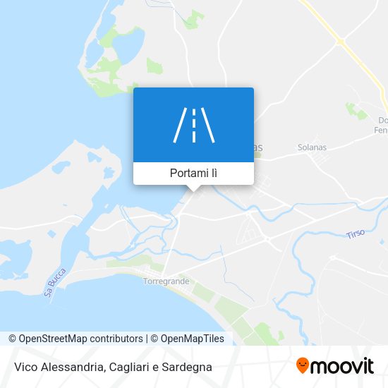Mappa Vico Alessandria