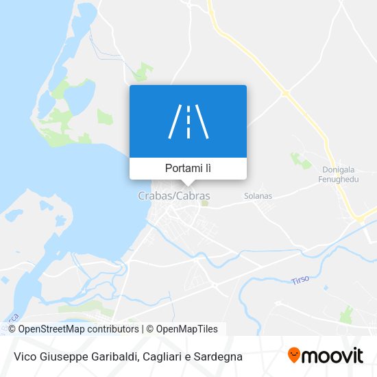 Mappa Vico Giuseppe Garibaldi