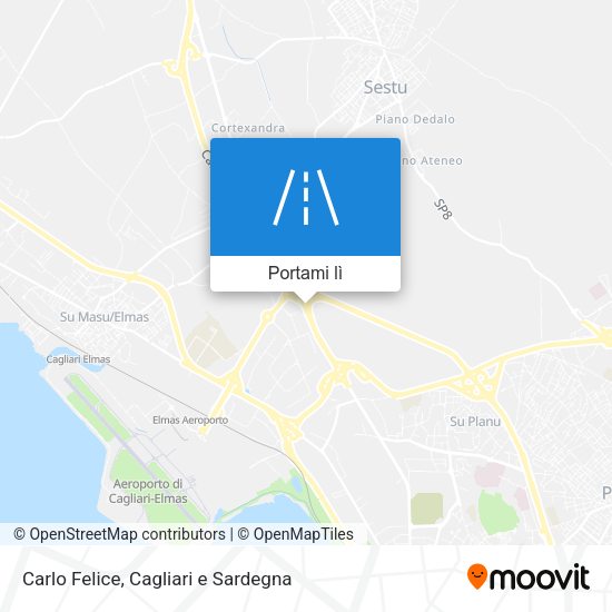 Mappa Carlo Felice