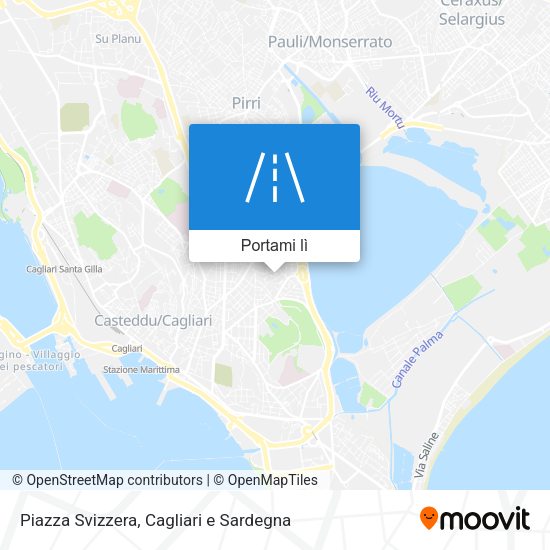 Mappa Piazza Svizzera