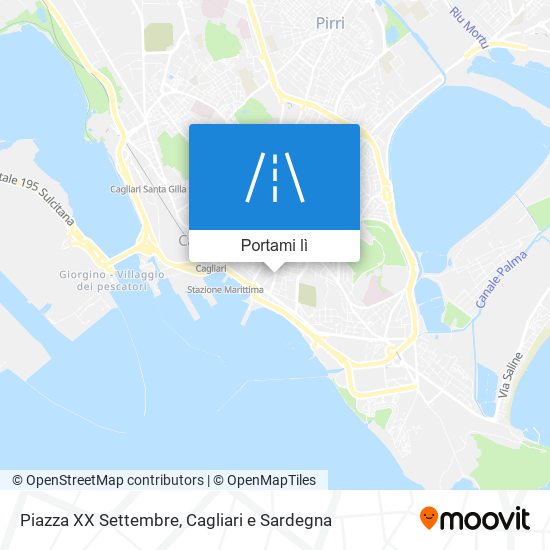 Mappa Piazza XX Settembre