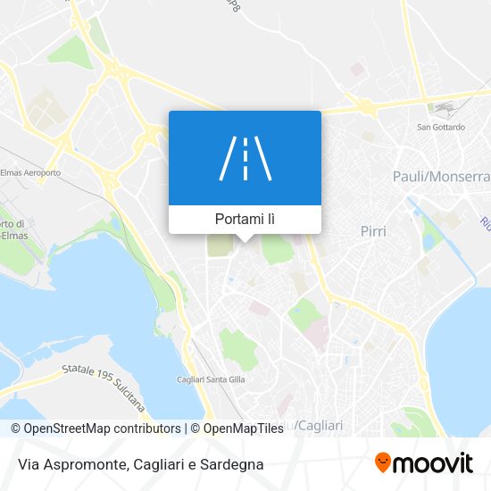 Mappa Via Aspromonte
