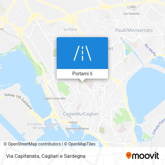 Mappa Via Capitanata