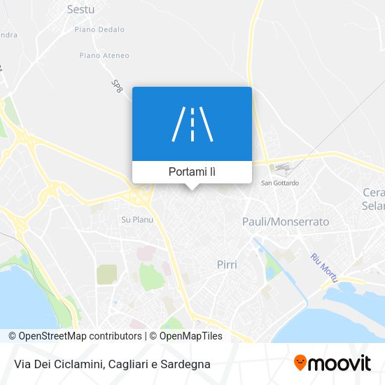 Mappa Via Dei Ciclamini