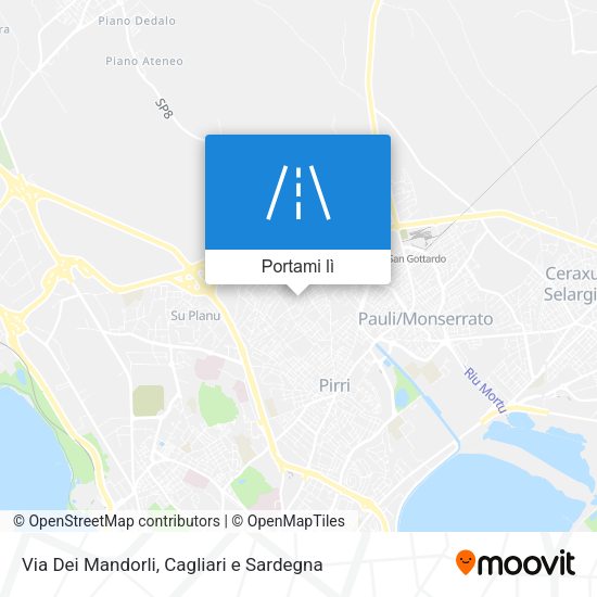 Mappa Via Dei Mandorli