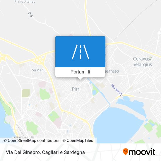Mappa Via Del Ginepro