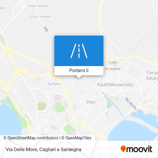 Mappa Via Delle More