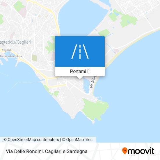 Mappa Via Delle Rondini