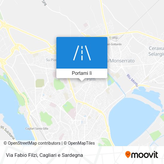 Mappa Via Fabio Filzi