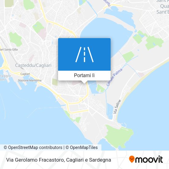 Mappa Via Gerolamo Fracastoro
