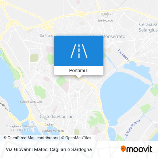 Mappa Via Giovanni Mates