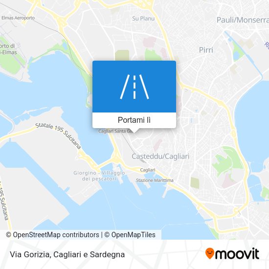 Mappa Via Gorizia