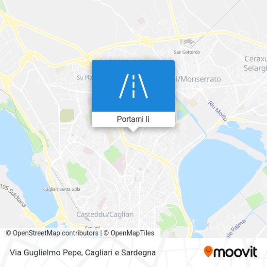 Mappa Via Guglielmo Pepe