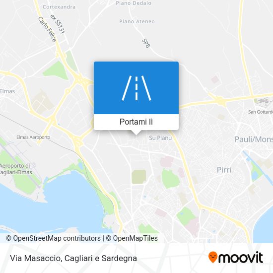 Mappa Via Masaccio