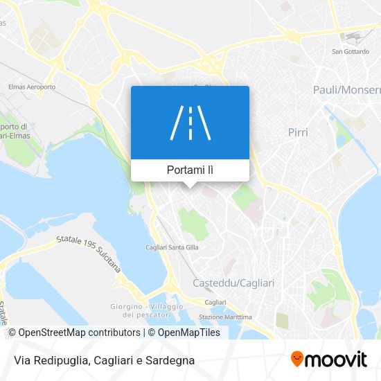 Mappa Via Redipuglia